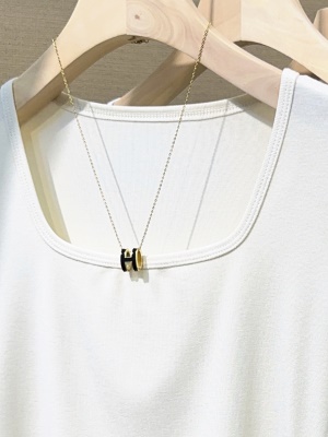 杏色莫代尔冰丝短袖t恤女夏百搭弧形下摆修身收腰不规则短款上衣