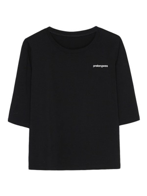 欧洲站女装2025年新款欧货白色中长袖t恤女打底衫秋冬内搭上衣潮