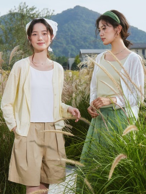 天丝莱赛尔针织开衫薄款女披肩夏吊带外搭连衣裙配裙子空调防晒衫