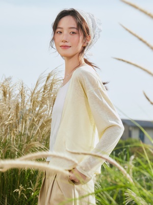 天丝莱赛尔针织开衫薄款女披肩夏吊带外搭连衣裙配裙子空调防晒衫