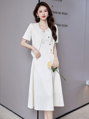 新中式流行薄西装套装裙女2025夏季新款干练气质巨好看职业两件套