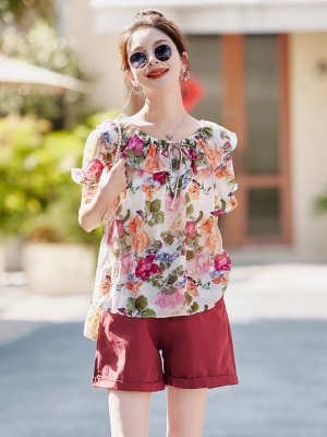 欧洲站别致短裤套装女2025夏季新款网红爆款时尚显高小个子两件套