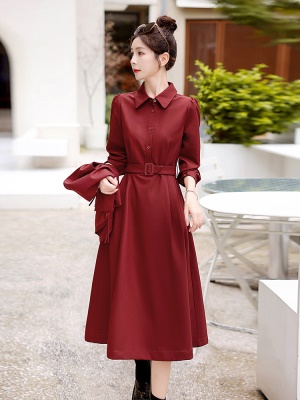 新中式小香风套装女春秋2023新款时尚端庄大气回门订婚礼裙两件套