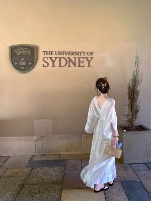 ByYou 夏季新款高级感v领珠光桑蚕丝连衣裙长款灯笼袖仙女流光裙