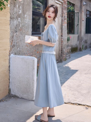 蕾丝花边小香风牛仔套装女2025夏季新款气质天丝绝美小裙子两件套