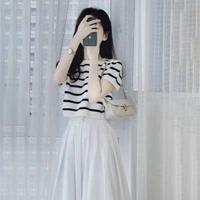 成套搭配女装2025新款甜美半身裙套装裙高级感夏装裙子两件套港风