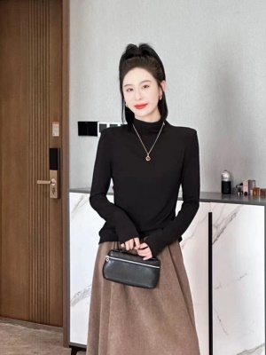 法式名媛小香风高级感时尚毛呢连衣裙女秋冬呢子背心裙两件套套装