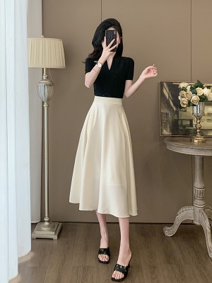 法式赫本风御姐套装高级感女连上衣裙子两件套夏季轻奢气质半身裙