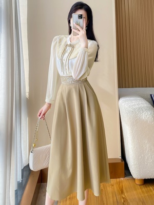 新中式国风套装裙2025早春新款女干练衬衫时尚职业半身裙子两件套