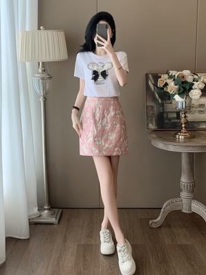 夏季新款休闲优雅两件套