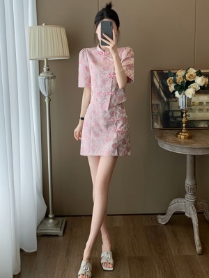 夏季新款显高显瘦优雅气质两件套