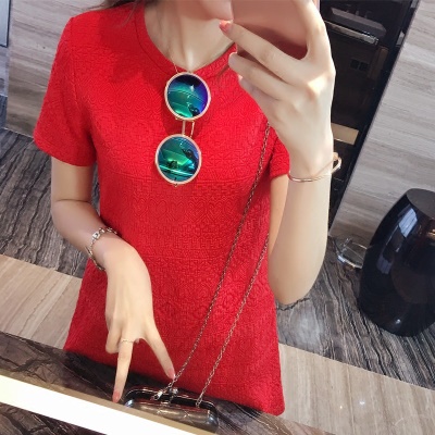 法式高级感小个子白色连衣裙夏小香风短袖气质修身显瘦裙子女夏天