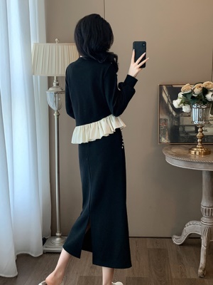 2025秋季新款时尚穿搭一整套气质设计感半裙两件套显瘦高级感套装