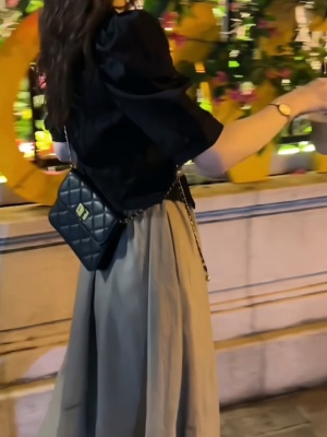 高级感气质穿搭小香风搭配半身裙套装两件套连衣裙子女夏2025新款