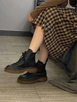 早秋装搭配一整套穿搭2025新款小香风格子长袖连衣裙女开衫两件套