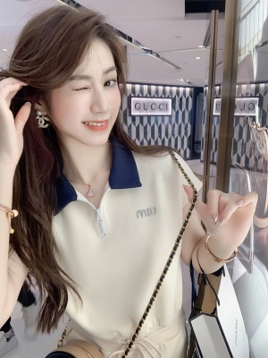 小清新翻领连衣裙女2025夏季新款气质收腰a字短裙子