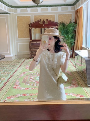 名媛小香风甜美连衣裙女春夏新款高端气质设计感裙子