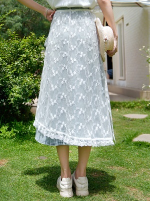 ATAR休闲宽松女装印花短袖T恤2025夏季新品圆领棉质体恤绣花上衣